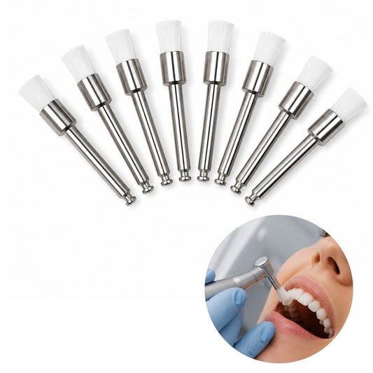 100 pcs Disposable Dental Polishing Brushes